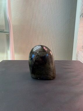 Polished Dark Labradorite Standalone Stone